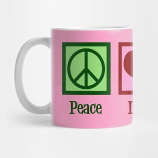 Peace Love Apples Mug